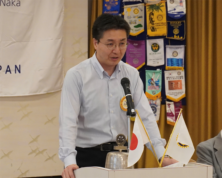 川崎中ロータリークラブ会長／長谷山　尚城（弁護士）